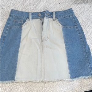 Jean Skirt